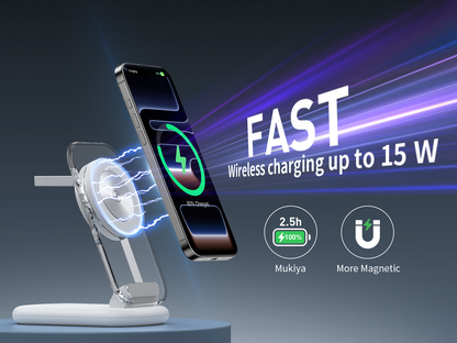 3-in-1 Magnetic Wireless Charger