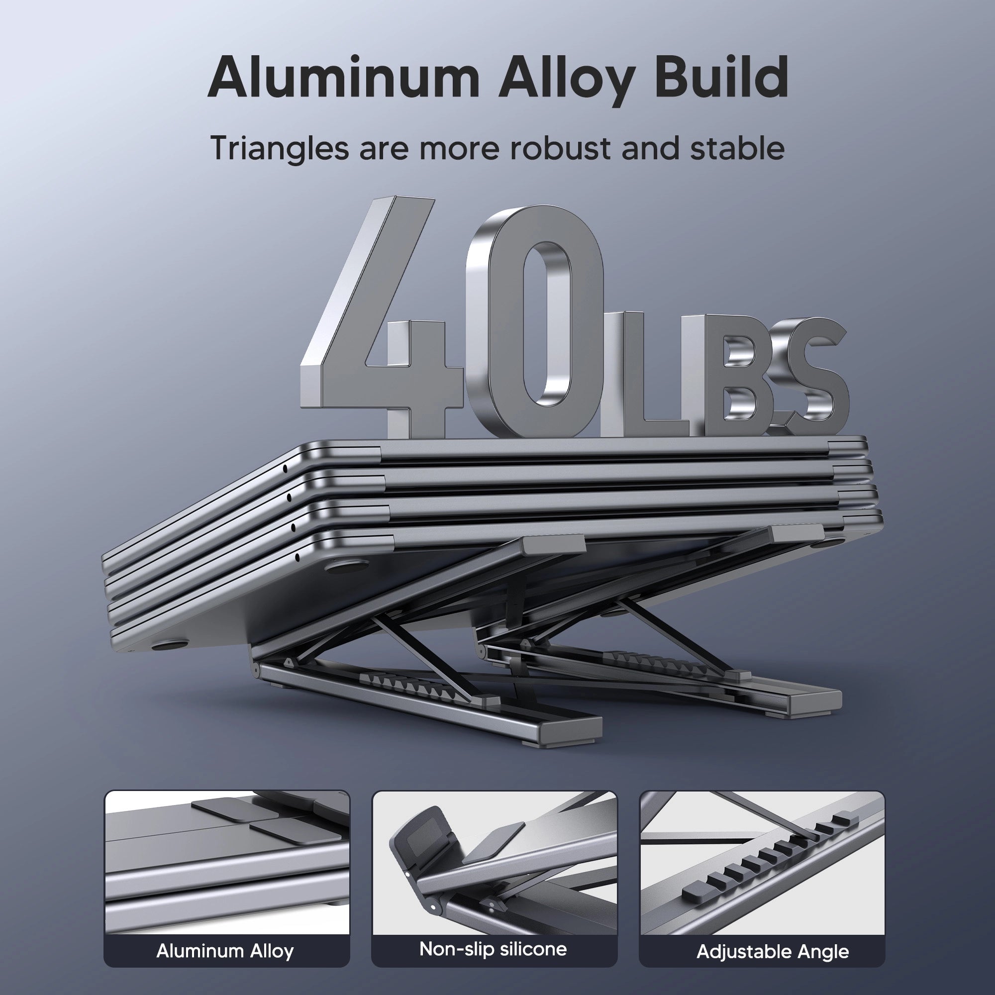 Top View of Mukiya Core showing Protective Anti-Slip Silicone Pads for Device Safety